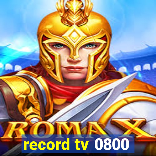 record tv 0800